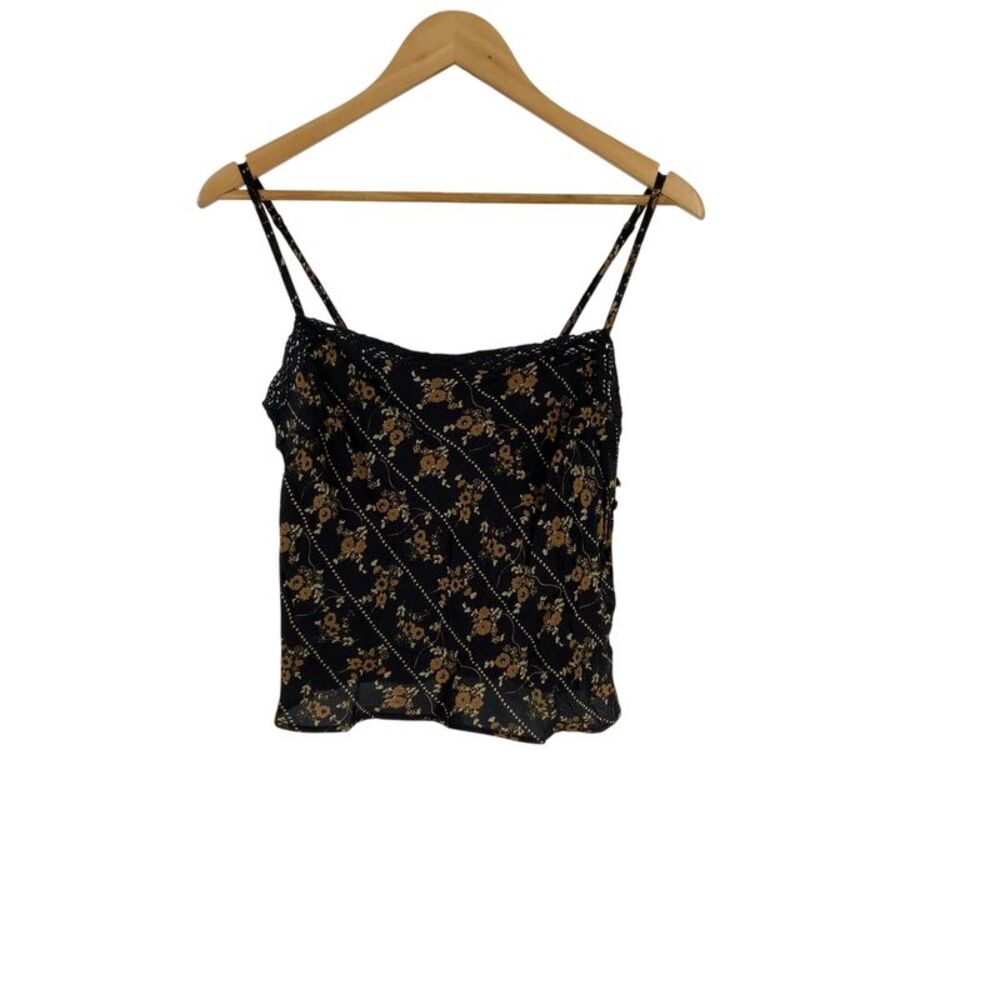 Free People Bali Margot Top Black OS